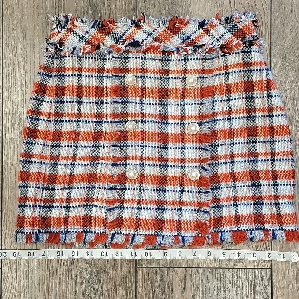 Sans Souci vibrant plaid